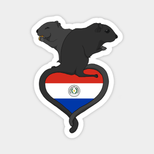 Gerbil Paraguay (dark) Magnet