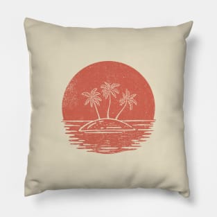 Sunset Island Pillow