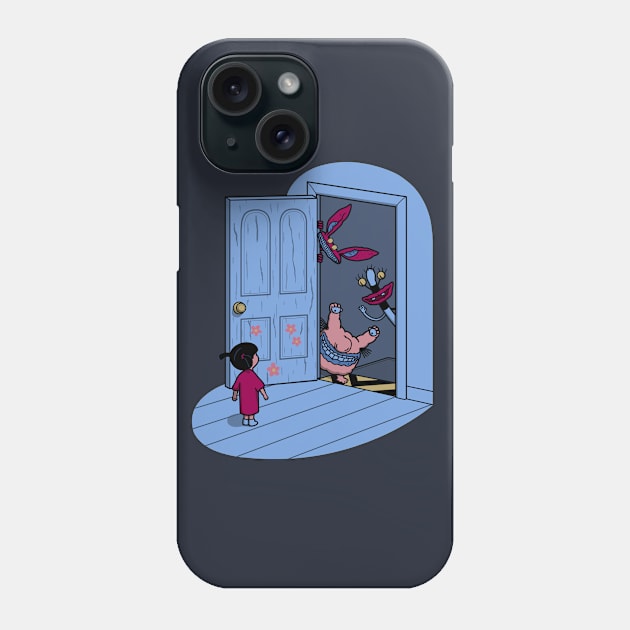 Real Monsters, Inc! Phone Case by Raffiti