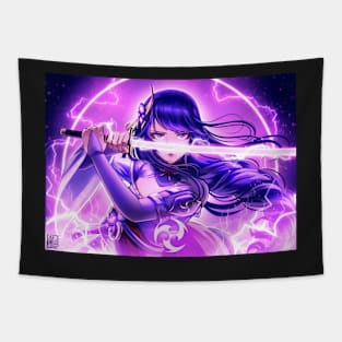 Raiden Shogun - Genshin Impact Tapestry