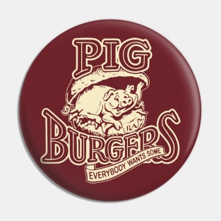 Pig Burgers Pin