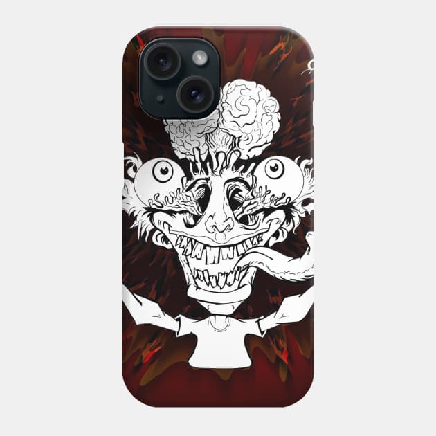 brain explosion Phone Case by fromepic