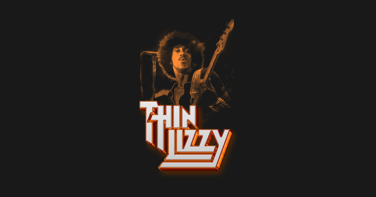 Merchcode THIN LIZZY - CLASSIC LOGO - Print T-shirt - White - Zalando