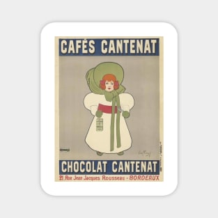 Cafés Cantenat - Chocolat Cantenat - 1900 - (Eugene Piery) Magnet