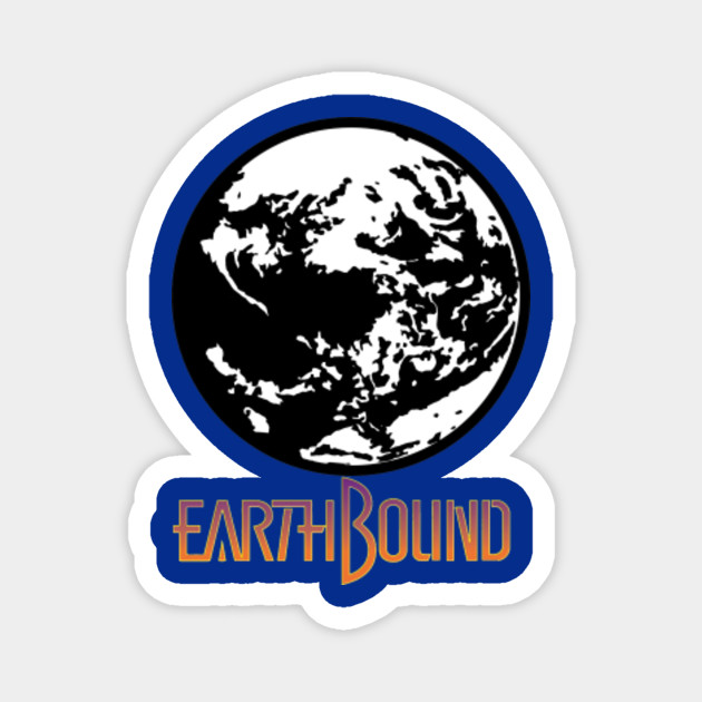 Earthbound World Logo Earhtbound Magnet Teepublic