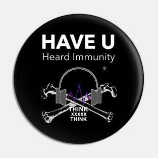 Herd Immunity Funny Side Pin