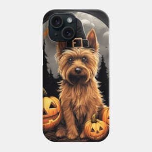 Silky Terrier Halloween Phone Case