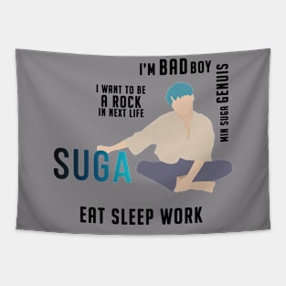 SUGA MINIMALISM Tapestry