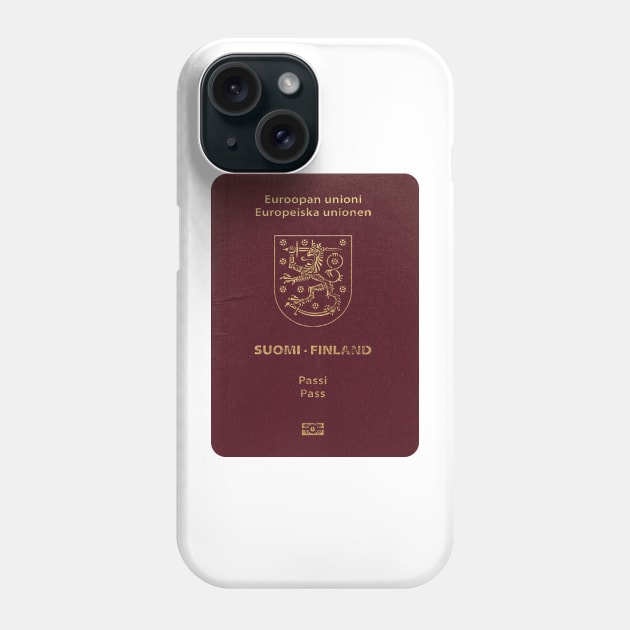 Finland Passport Phone Case by Islanr