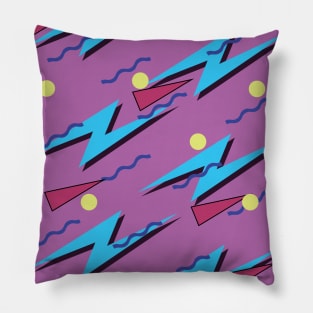 Fun 90's Pattern Pillow