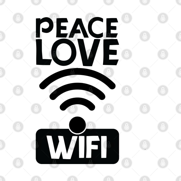 love peace wifi by teestaan