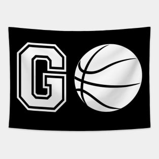 Go Basketball Tapestry