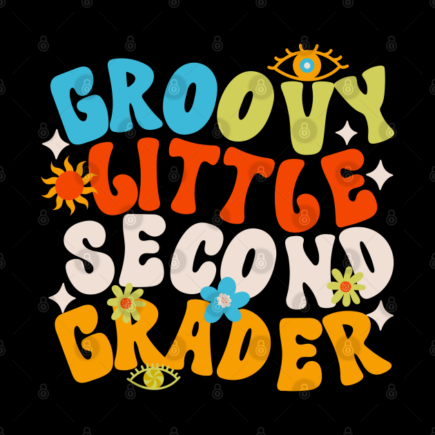 Groovy Little SECOND Grader First Day of School by Myartstor 