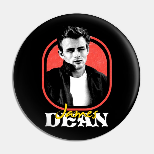 Retro James Dean Pin by Sweetfuzzo