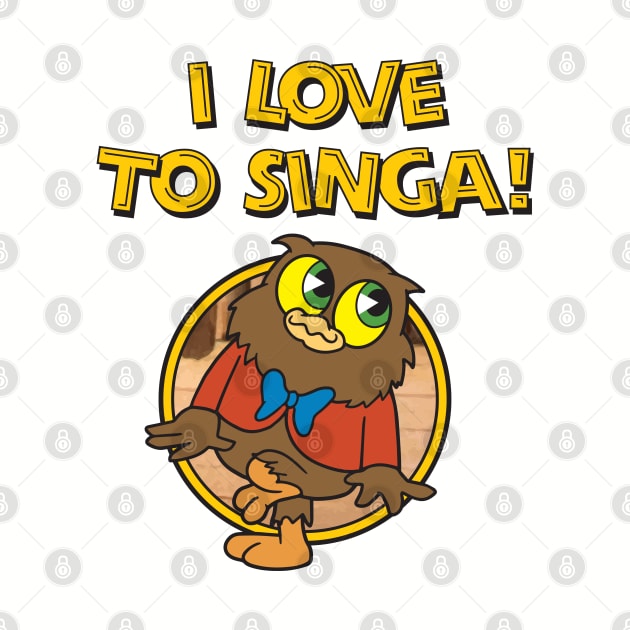 I Love To Singa! by Chewbaccadoll