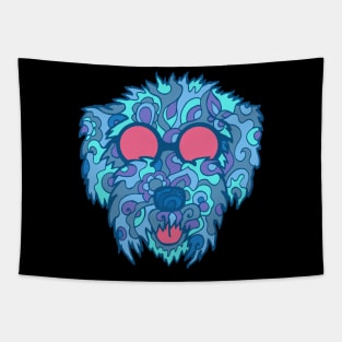 Cool Cockapoo in Blues Tapestry