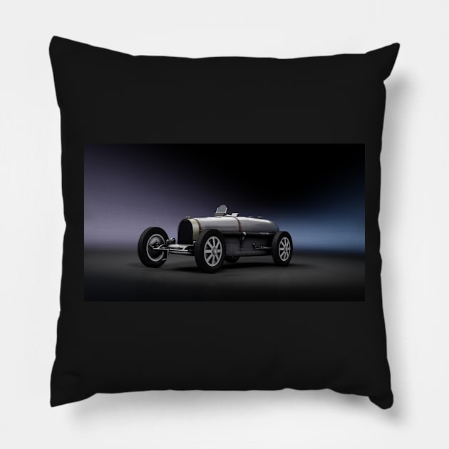 Bugatti Type 51 '31 Pillow by Z31Chris