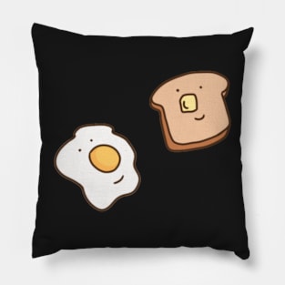 Eggs and Toast Pillow