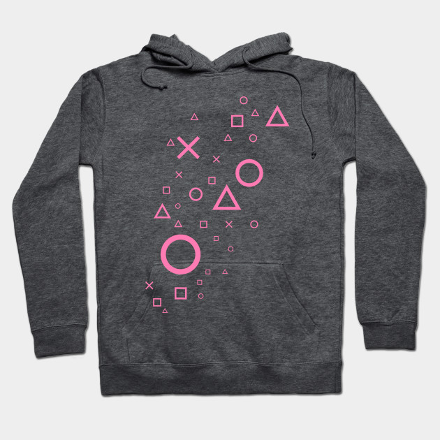 pink playstation hoodie