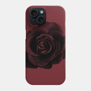 Flower Power Black Phone Case