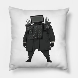 SKIBIDI TOILET TV MAN Pillow