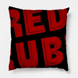 Red Rube Pillow