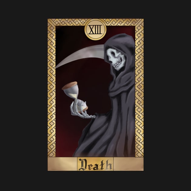 The 13th card: Death by AmicableApparel