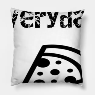 Pizza day t-shirt Pillow