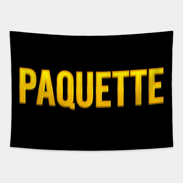 Paquette Family Name Tapestry by xesed