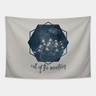 call of the mountains Tapestry