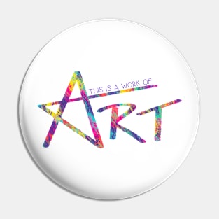 Work of Art Pin