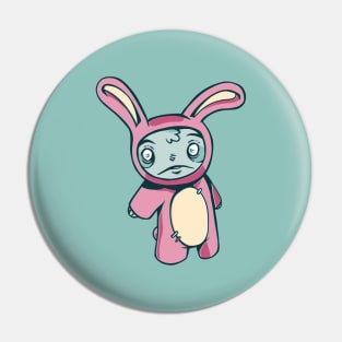 Zombie Bunny Pin