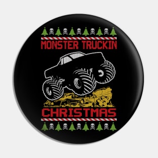 MONSTER TRUCKING RIDER Pin