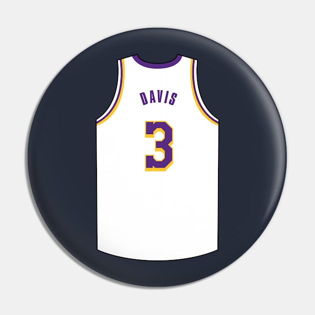 Anthony Davis Jersey White Qiangy Pin by qiangdade