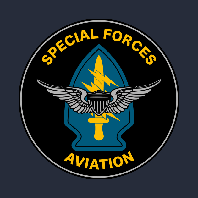 Special Forces Aviation Patch by Tailgunnerstudios