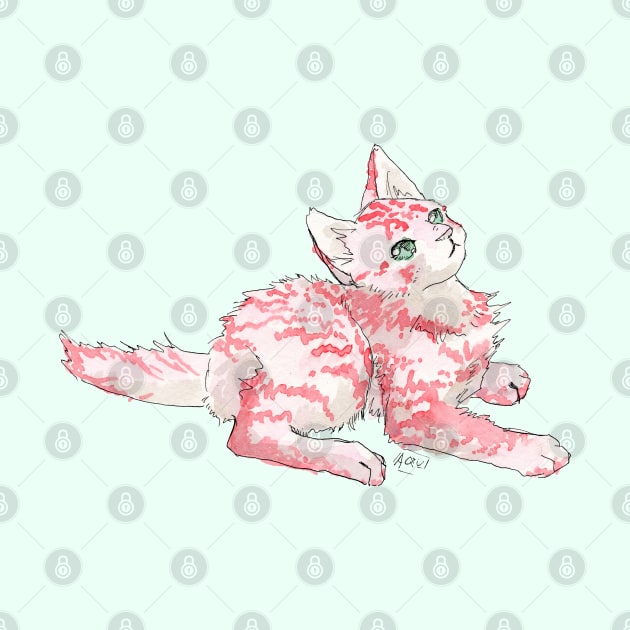 Peppermint Kitten by Aqutalion