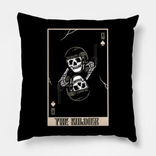 Gun and skull Pillow