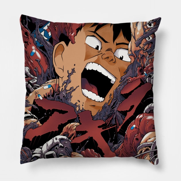 AKIRA Pillow by joshuabudich