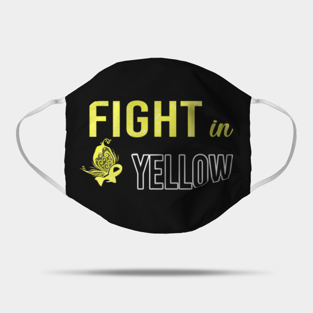 Butterfly Fight In Yellow Bladder Cancer Awareness Yellow ...