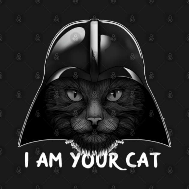 Discover I Am Your Cat Design for Cat Lover & Fans of the Dark Side - I Am Your Cat - T-Shirt