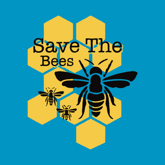 Honeycomb Save The Bees by haninidiyah