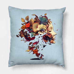 Flowers Art Pillow