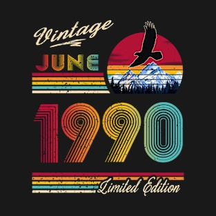 June 1990 Birthday T-Shirt