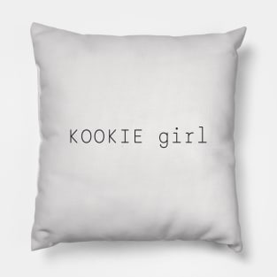 BTS Jungkook , Kookie girl Pillow