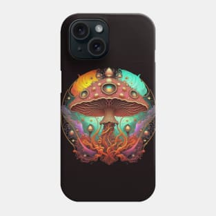 Mushroom Fantasy Design Psychedelic Phone Case