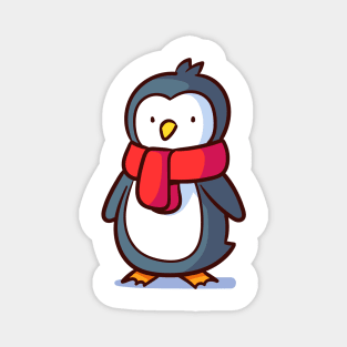 happy little penguin Magnet