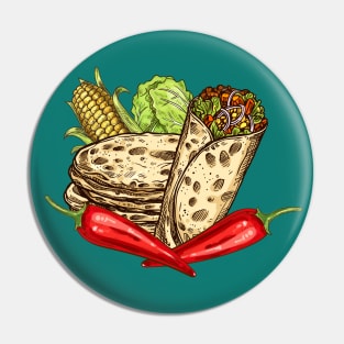 Burrito Madre Pin