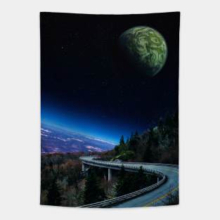 FOREST ROAD HD Tapestry