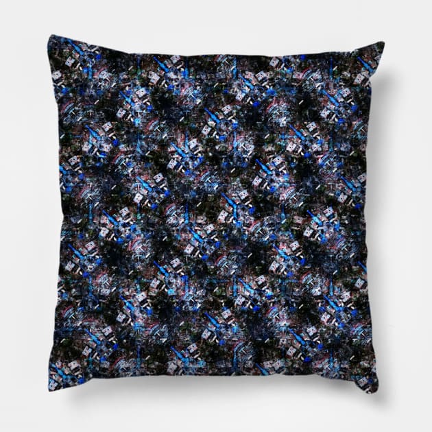 Kaleidoscope 1 Pillow by GeeTee