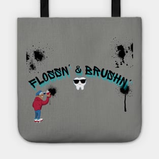 Flossin' & Brushin' Tote